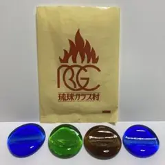 琉球ガラス 箸置き 3個+おまけ1個