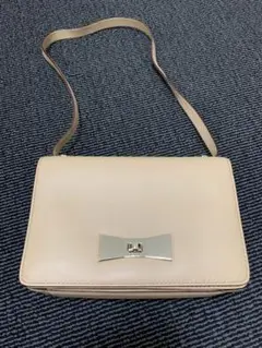 訳あり　Kate Spade ベージュショルダーバッグ