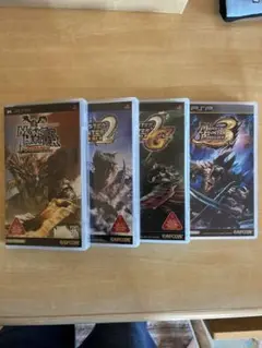 モンスターハンター ポータブル 4本セット