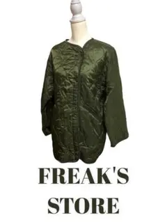 【美品】FREAK'S STORE キルトライナー ナイロン 中綿 キルティング