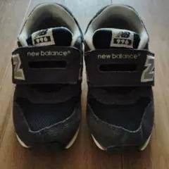 new balance 996 キッズスニーカー /ネイビー
