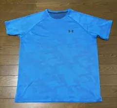 Under Armour 水色メッシュシャツXL