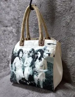 ANYA HINDMARCH 転写プリント トートバッグ