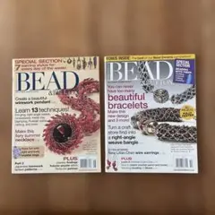 洋雑誌　BEAD & BUTTON 2冊