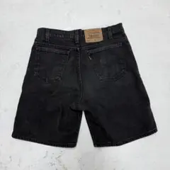 90s 00s Levi's 550 リーバイス ブラック ショートパンツ