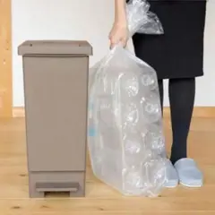 ブラウン ペダル式ごみ箱 30L