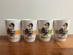 阪神タイガース クロスゲーム フリーカップ4個セット