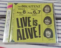(未開封CD) ザ50回転ズ「LIVE is ALIVE!」