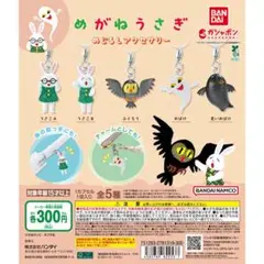 めがねうさぎ めじるしアクセサリー　全5種コンプリート