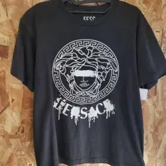 最終値下げ！早い者勝ち！ヴェルサーチFESC ブラック Tシャツ Mサイズ