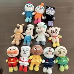アンパンマンキャラクターぬいぐるみ12体セット