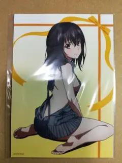 新品未開封 姫柊雪菜ブロマイド2枚セット ストライク・ザ・ブラッドIV 新婚生活