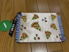 【新品未使用】CHIBO. ピザ柄ポーチ