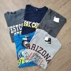 150cm Tシャツ(長袖1・タンクトップ1・半袖3)5枚セット 新品