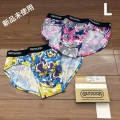 OUTDOOR アンダーウェア ビキニ　2枚セット　L