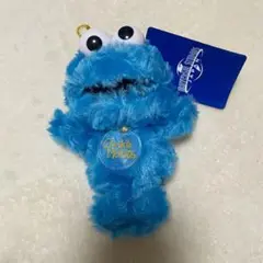 クッキーモンスター ぬいぐるみキーホルダー