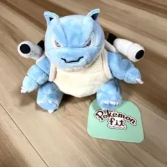 ポケモン fit カメックス タグ付き　ポケモンセンター　ぬいぐるみ