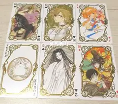 CLAMP展 箔押しトランプ 6点セット