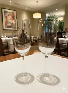 ワイングラス　ちいかわキャラクター入り　 2個セット