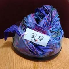 釜座のプリーツストール絹100(◠‿◕)