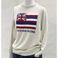メネフネオリジナルニット HAE ALOHA メネフネプランテーション　L