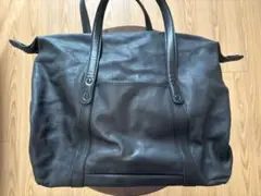 Bill Amberg ビルアンバーグ　ブラックレザーバック