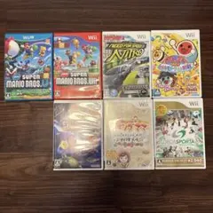 Wii ゲームセット カセット ゲームセット マリオ