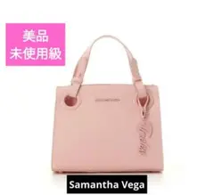 サマンサベガ 2way ロゴベルトスクエアバッグ ショルダー トートバッグ