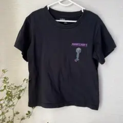 マイクラ　黒色 Tシャツ キッズ　エンダーマン