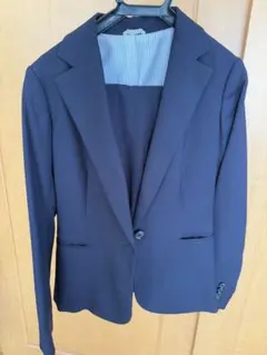 THE SUIT COMPANY ネイビー ジャケット38 パンツセット