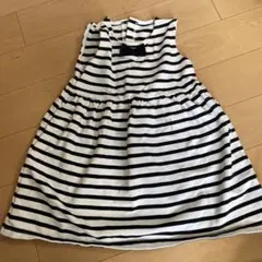 ノースリーブストライプワンピース 100cm