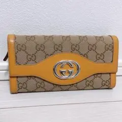 《美品》GUCCI(グッチ)長財布