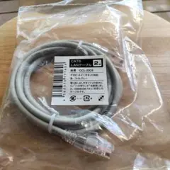 CAT6 LANケーブル 2m ライトグレー