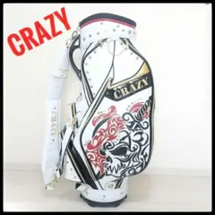 【希少】CRAZY クレイジー ゴルフバッグ キャディバッグ スタンド式 デニム キャディバッグ｜クレイジーゴルフクラブ、CADDIEBAG
