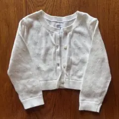 baby GAP カーディガン　白