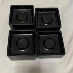 灰皿 黒11枚セット