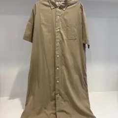 Gymphlex ロングワンピース　ベージュ