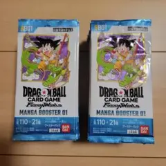 【新品未開封】ドラゴンボールカードゲーム マンガブースター01 バラ43パック