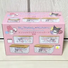 マイメロディ＆クロミ エンジェルクリアティッシュケース 50th＆20th