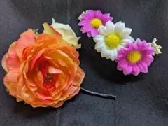 フラメンコ小物　フローレス花飾り