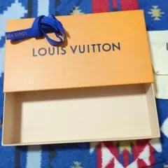 ちぁあさん専用 LOUIS VUITTON オレンジ収納ボックスと袋セット 空箱