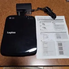 【動作未確認】Logitec WiFi対応 ポータブルDVDドライブ