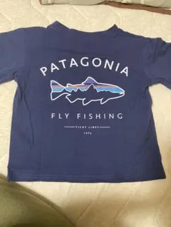 フライフィッシング Tシャツ ネイビー　60〜70