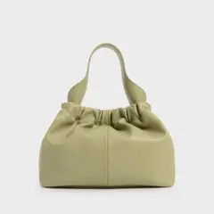 CHARLES & KEITH Ally 2wayルーシュドスローチーバッグ S
