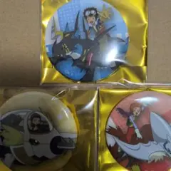 デジモン 缶バッジ 3個セット