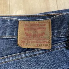 LEVI'S 502 ストレートデニム W32 L34
