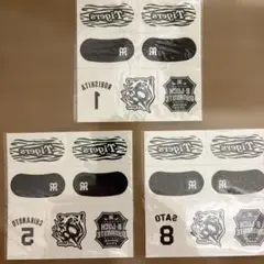 Tigers フェイスシール 3シートセット