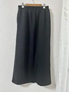 chez toiブラック タイトスカート スリット入り