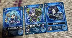 アクアブーストキャラクターカードセット 3枚まとめ売り