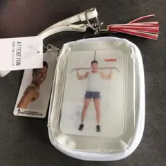 未使用　なかやまきんに君 リール付パスケース